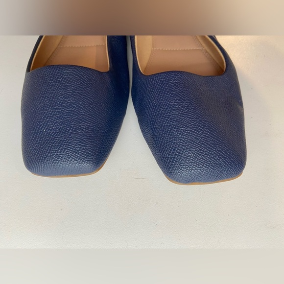 Aldo Blue Square-Toe Flats - Size 9 - Picture 2 of 6